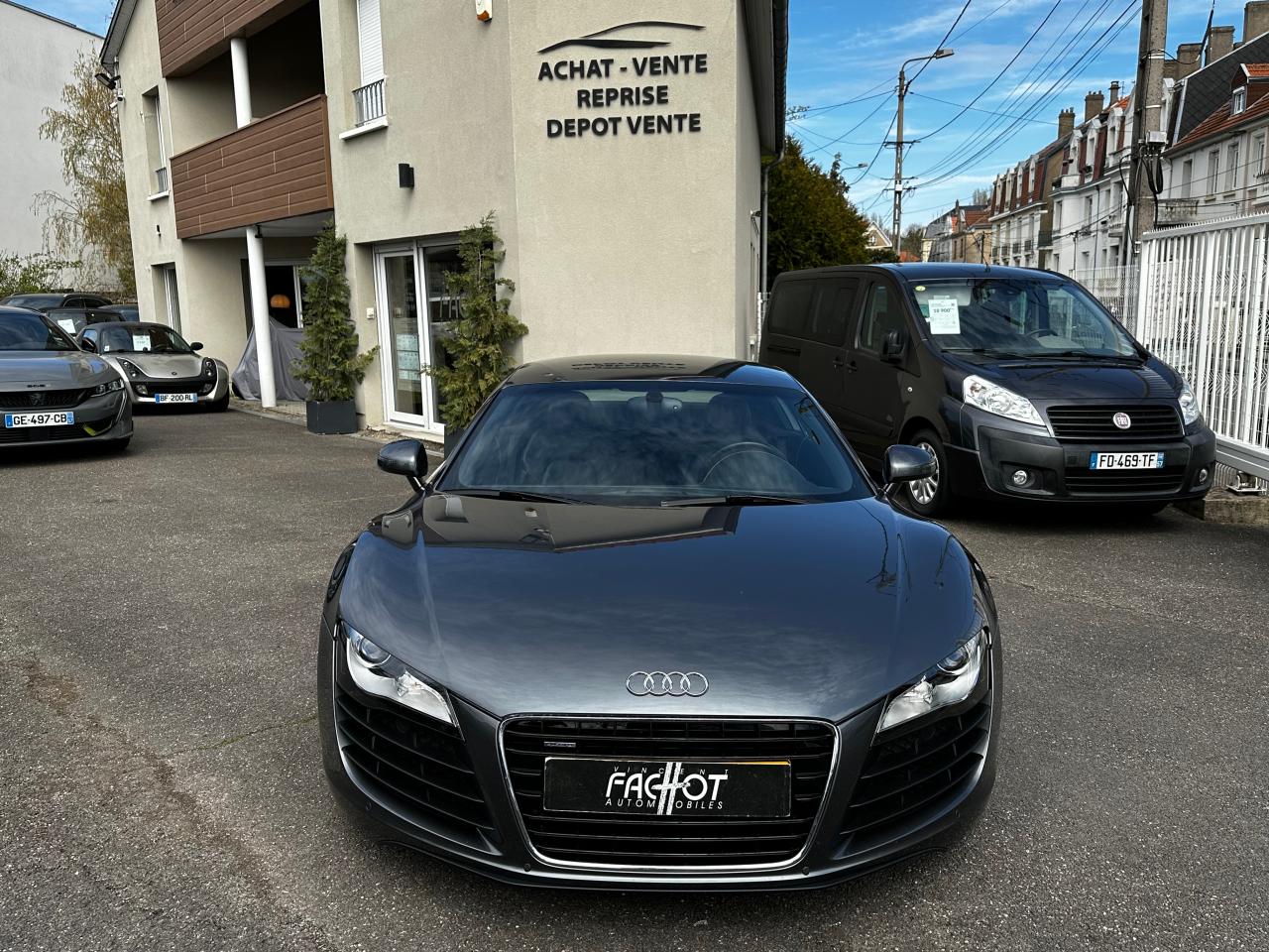VINCENT FACHOT AUTOMOBILES - AUDI-R8- Quattro 4.2 V8 FSI - BV R-tronic ...
