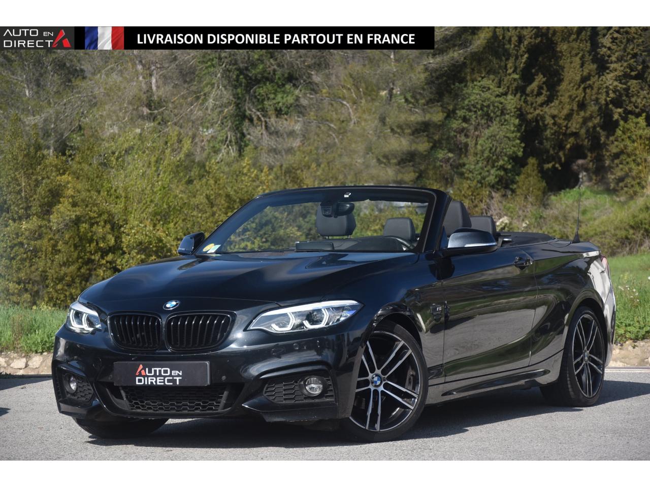 AUTO EN DIRECT - BMW-SERIE 2-218d Cabriolet - BVA CABRIOLET F23 LCI M ...