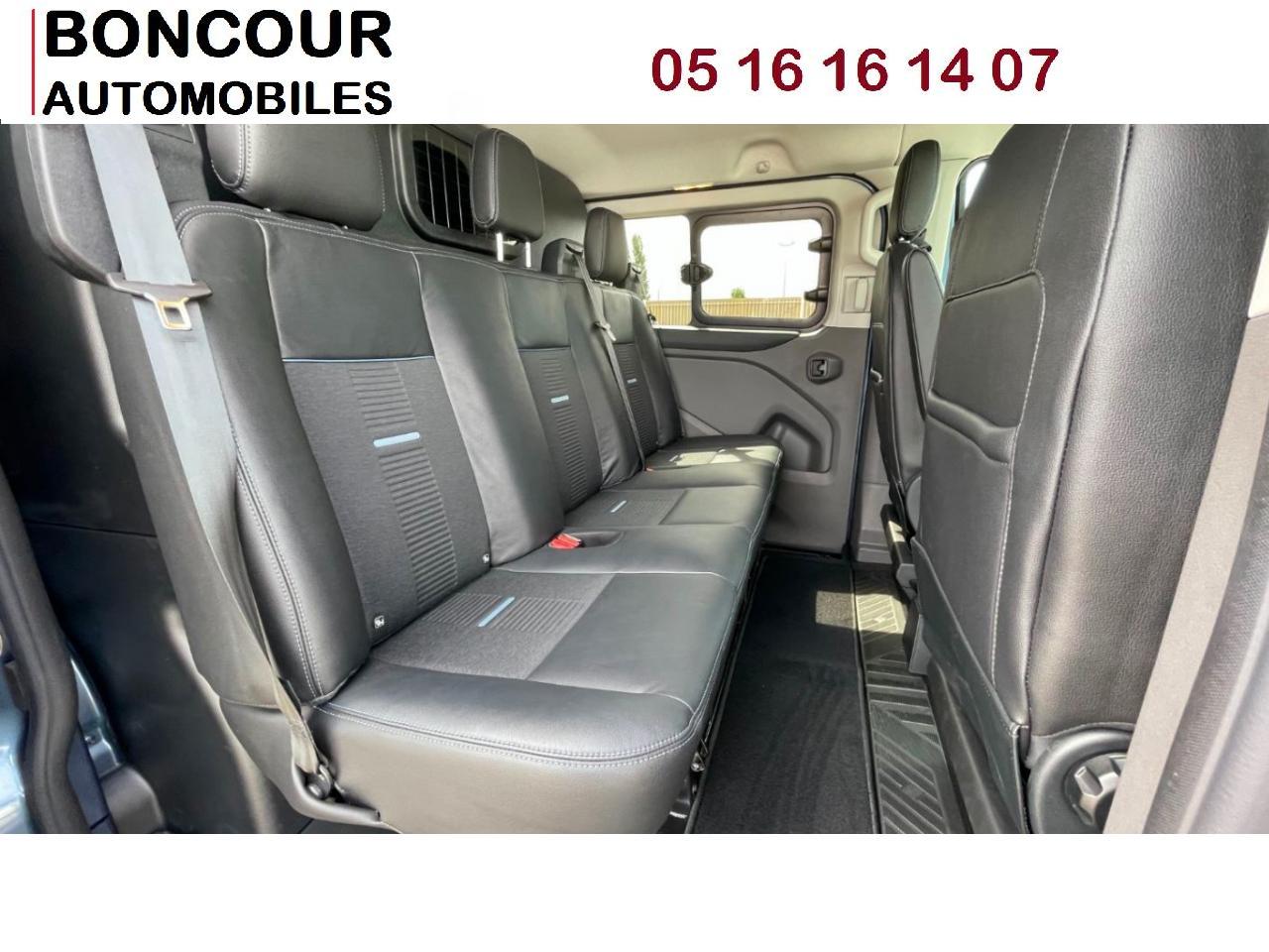 FORD-TRANSIT CUSTOM-2.0 170ch CABINE APPROFONDIE L2 ACTIVE