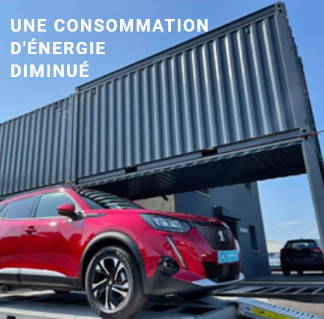 Consommation d'énergie diminuée