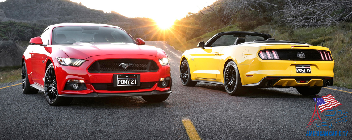 ford Mustang coupé et cabriolet