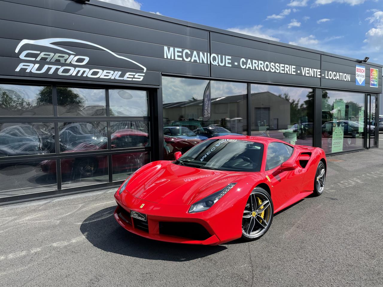 FERRARI 488 GTB 3.9 V8 670 CV FRANCAISE 