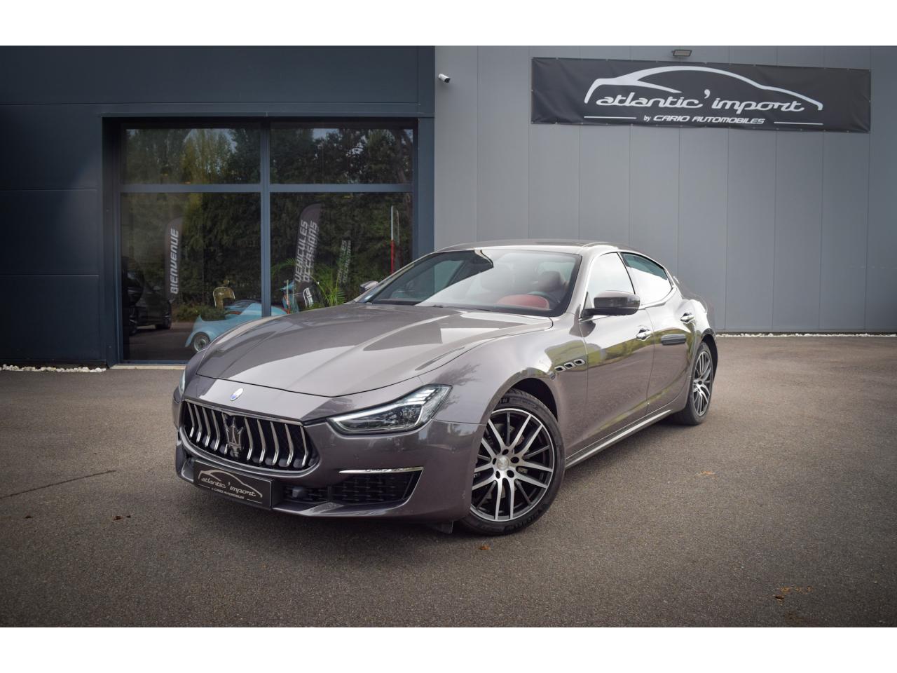 MASERATI GHIBLI 3.0 V6 275 GRANLUSSO PHASE 2 - TVA RECUPERABLE - FRANCAISE