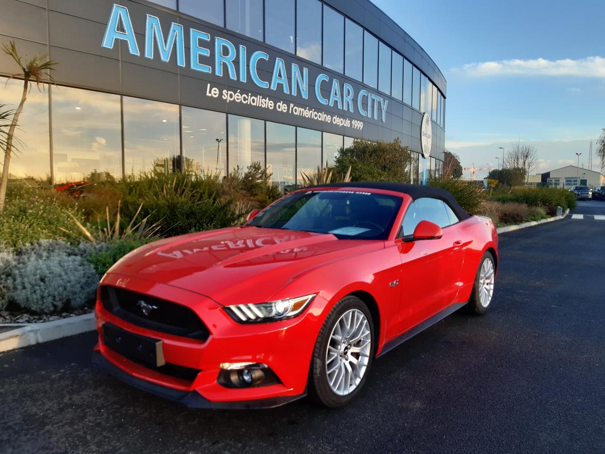FORD MUSTANG GT CABRIOLET V8 5.0L BVM 2017