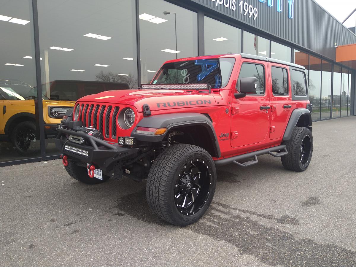 JEEP WRANGLER MultiJet - 200 - BVA 4x4 Unlimited Rubicon occasion | 4626 - American Car City JEEP WRANGLER MultiJet - 200 - BVA 4x4 Unlimited Rubicon occasion | 4626 - American Car City