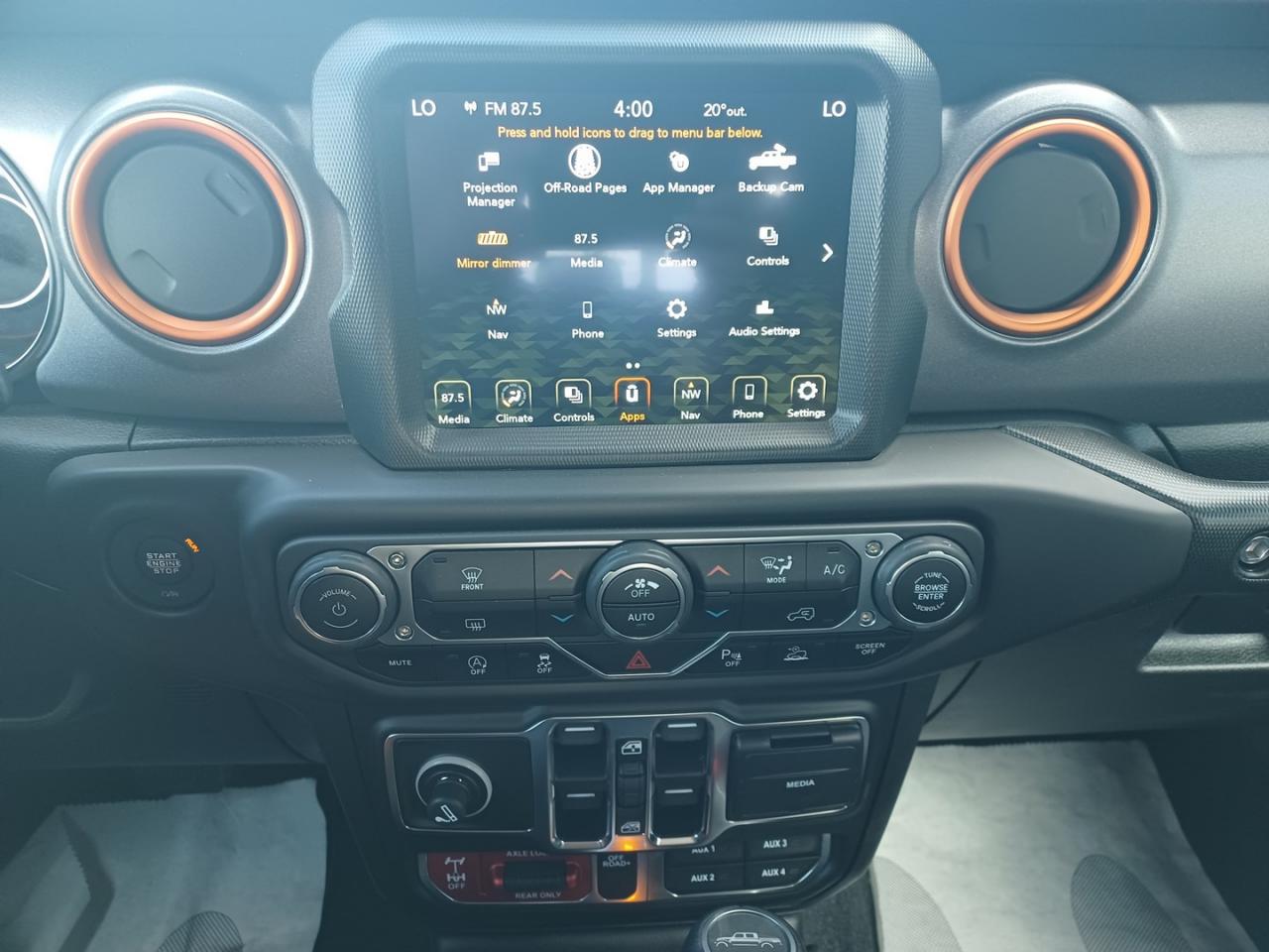 JEEP GLADIATOR Crew cab MOJAVE V6 3.6L Pentastar VVT