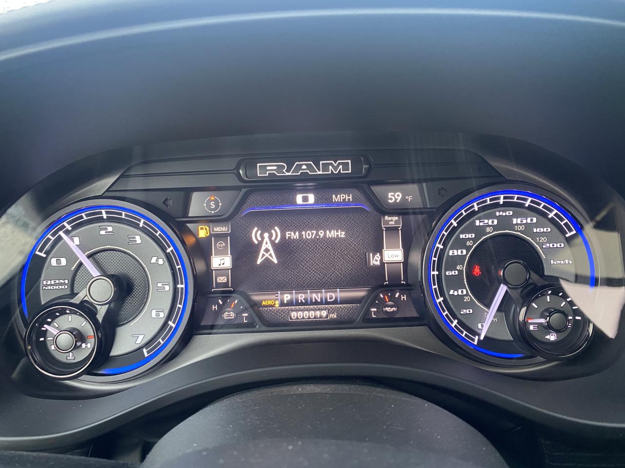 DODGE RAM 1500 CREW LIMITED NIGHT EDITION RAMBOX