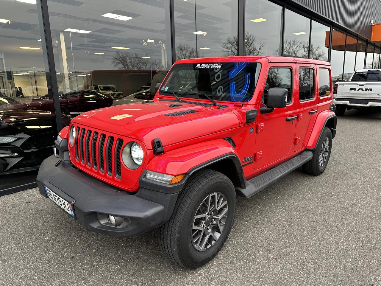 JEEP WRANGLER 2.0i T 4xe - 380 - 4x4 Unlimited 80th Anniversary
