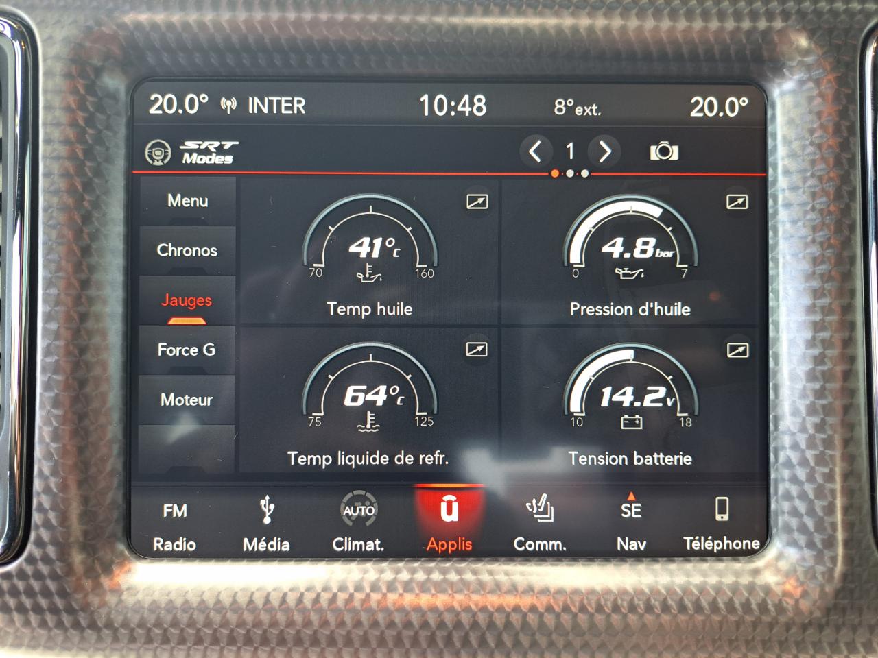 DODGE CHALLENGER HELLCAT V8 6.2L