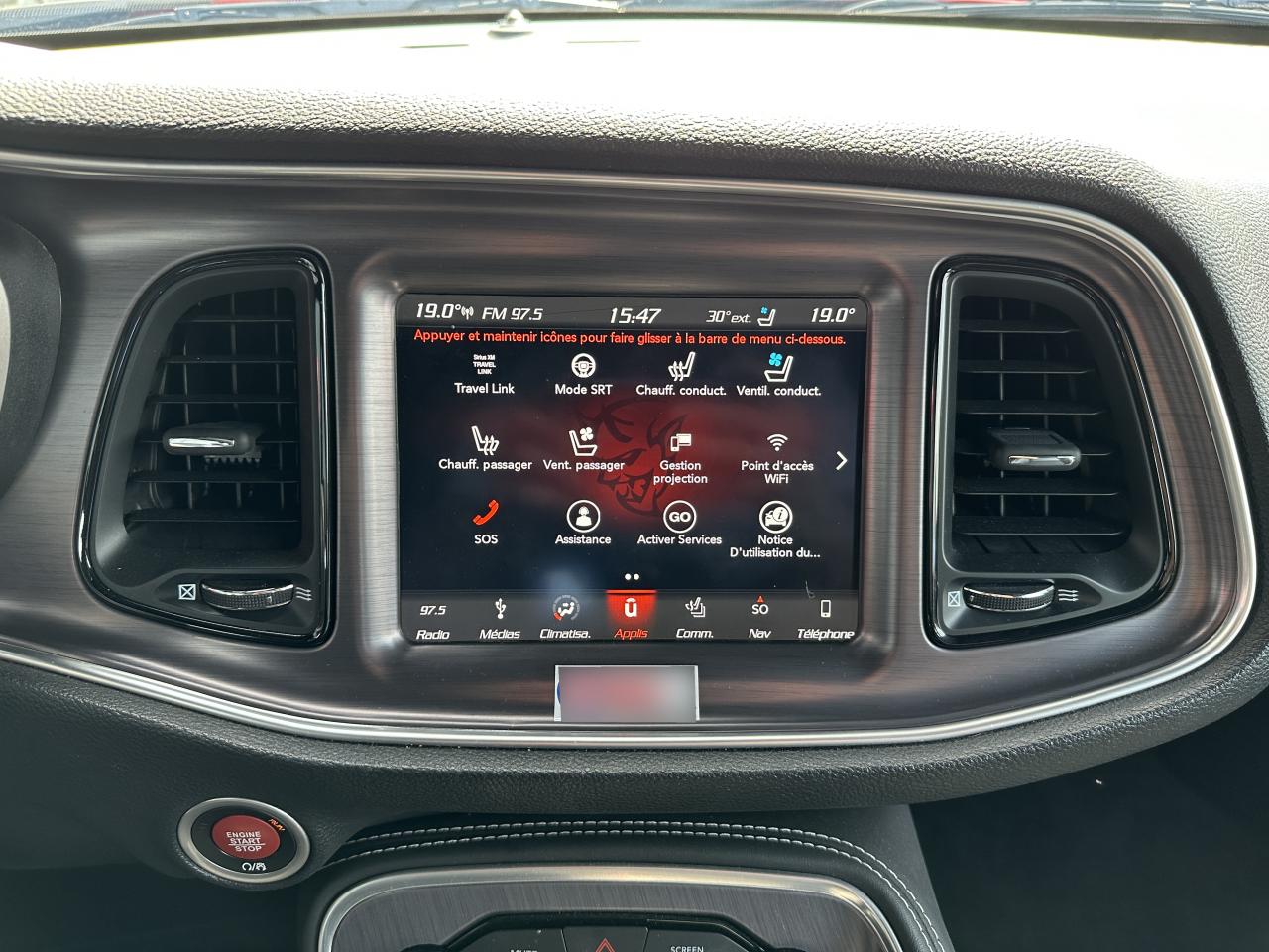 DODGE CHALLENGER DEMON V8 6.2L - 1ère main FR