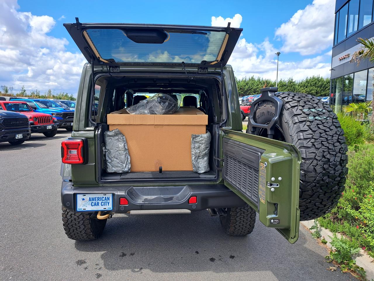 JEEP WRANGLER Unlimited Rubicon SRT392 CTTE Fourgon 4pl