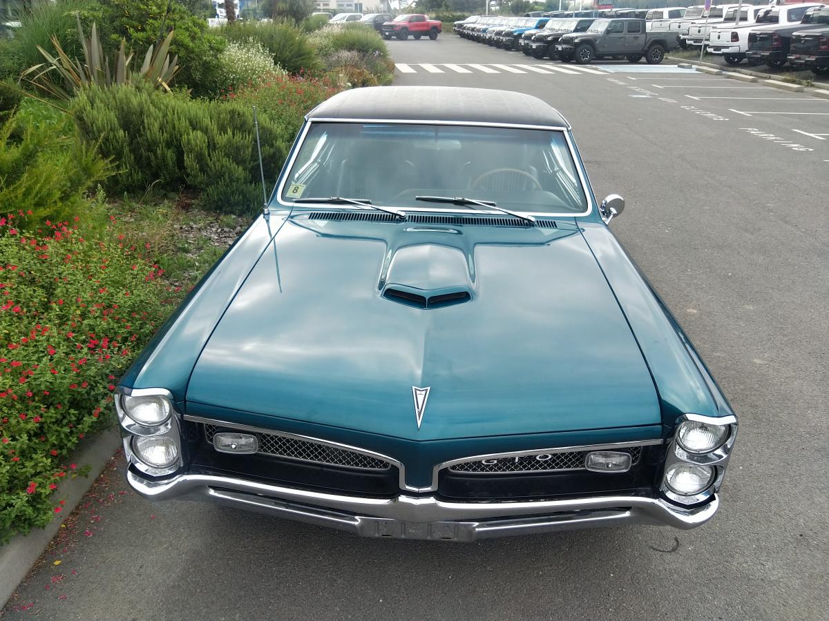 PONTIAC GTO V8 6.6 litres, BOITE 4, matching numbers