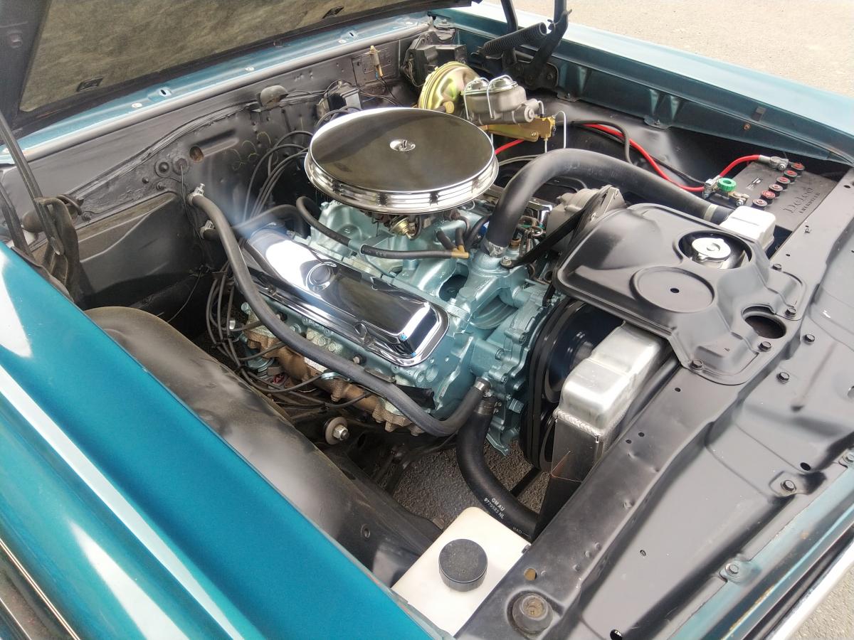 PONTIAC GTO V8 6.6 litres, BOITE 4, matching numbers