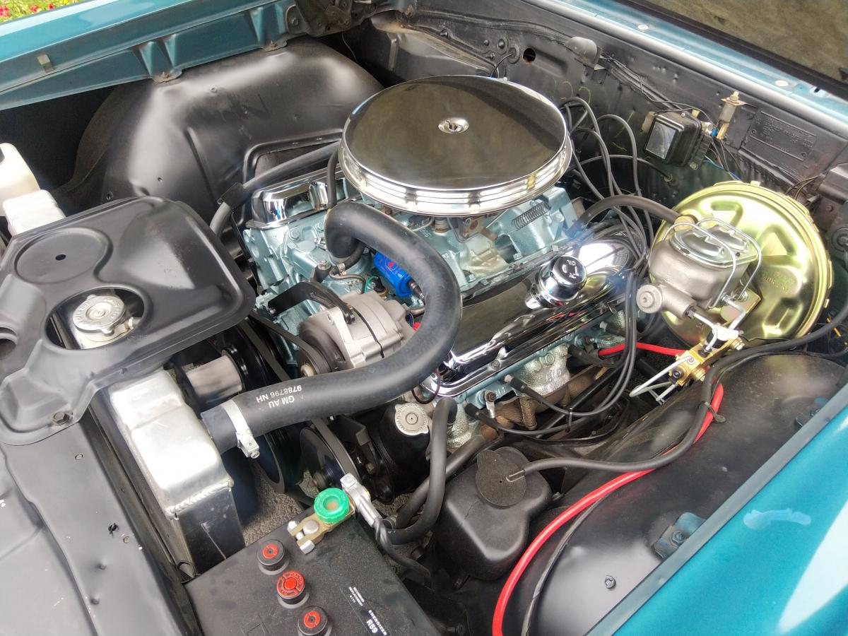 PONTIAC GTO V8 6.6 litres, BOITE 4, matching numbers