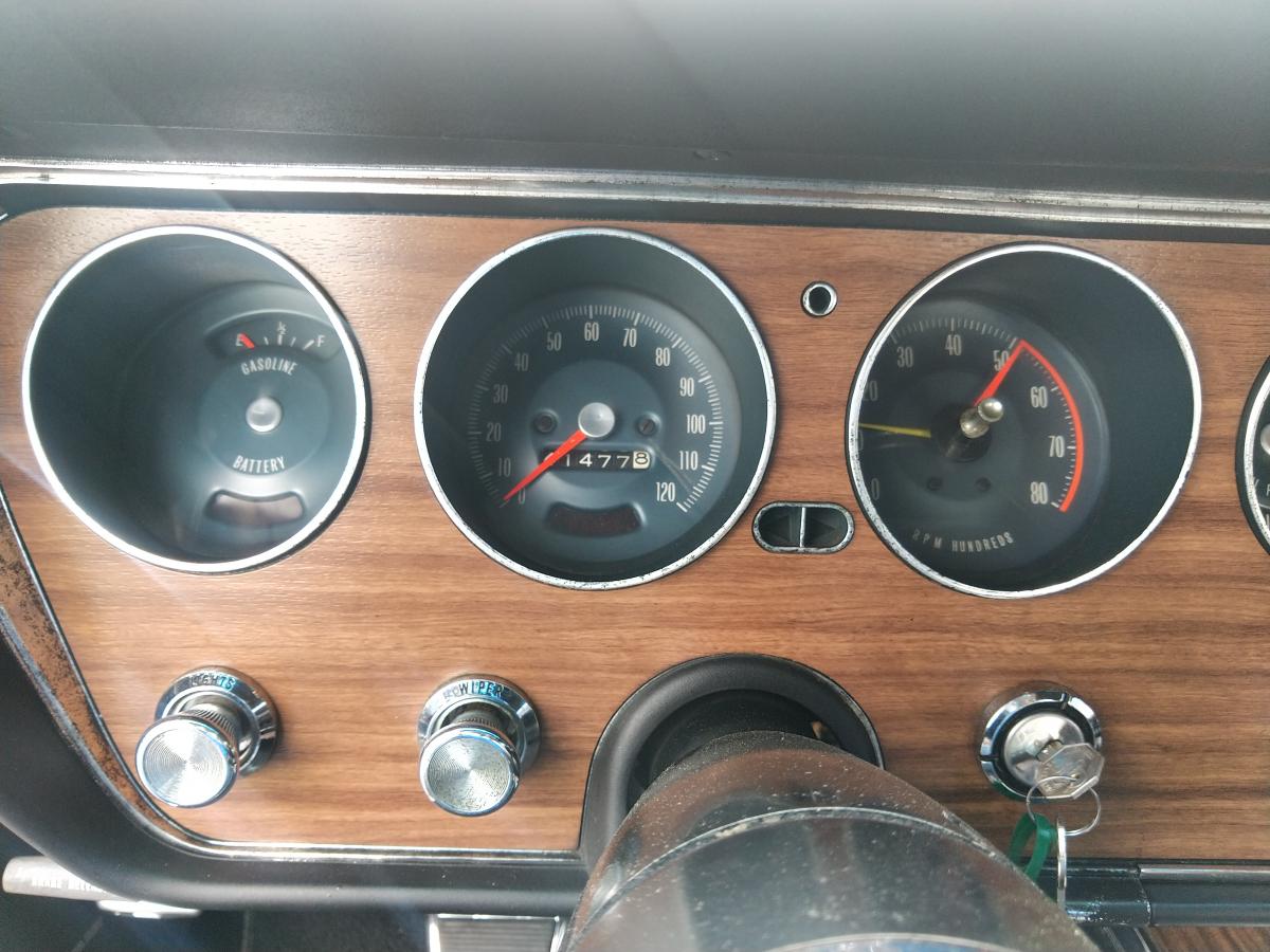 PONTIAC GTO V8 6.6 litres, BOITE 4, matching numbers