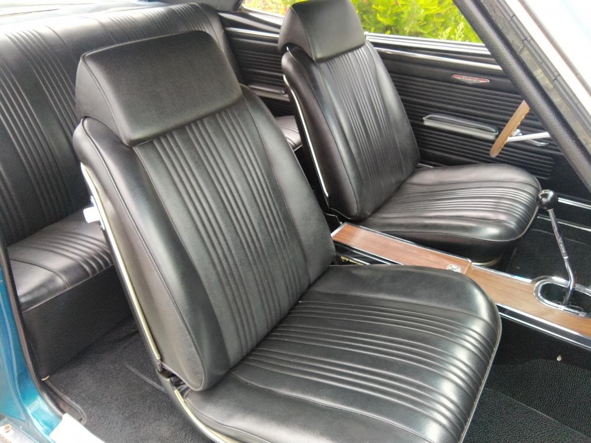 PONTIAC GTO V8 6.6 litres, BOITE 4, matching numbers