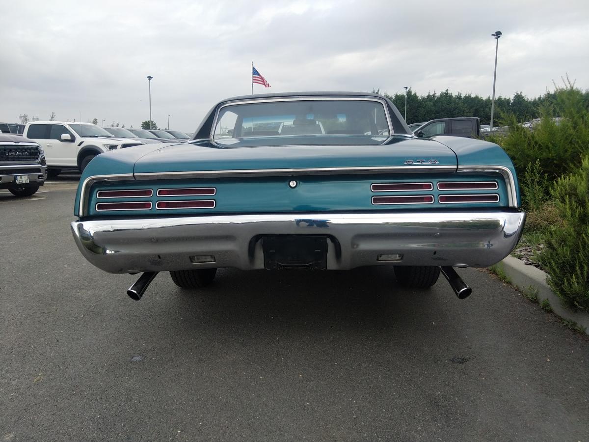 PONTIAC GTO V8 6.6 litres, BOITE 4, matching numbers