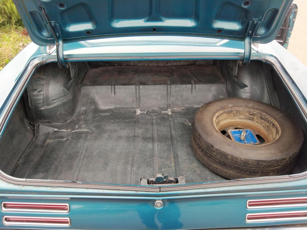 PONTIAC GTO V8 6.6 litres, BOITE 4, matching numbers