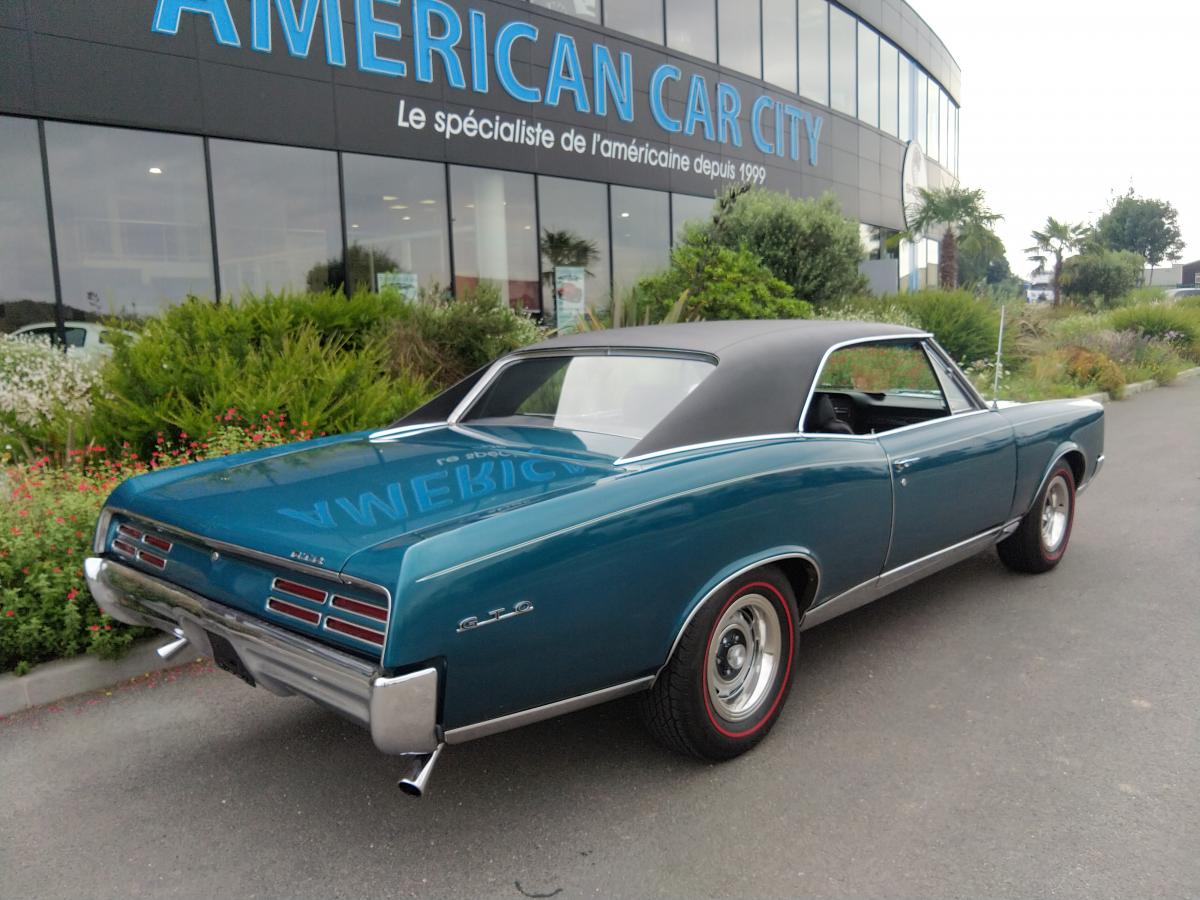 PONTIAC GTO V8 6.6 litres, BOITE 4, matching numbers