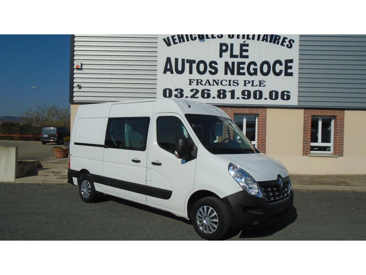 RENAULT-MASTER-L2H2 DCI 130 3T5 CABINE APPROFONDIE 7 PLACES REPLIABLE