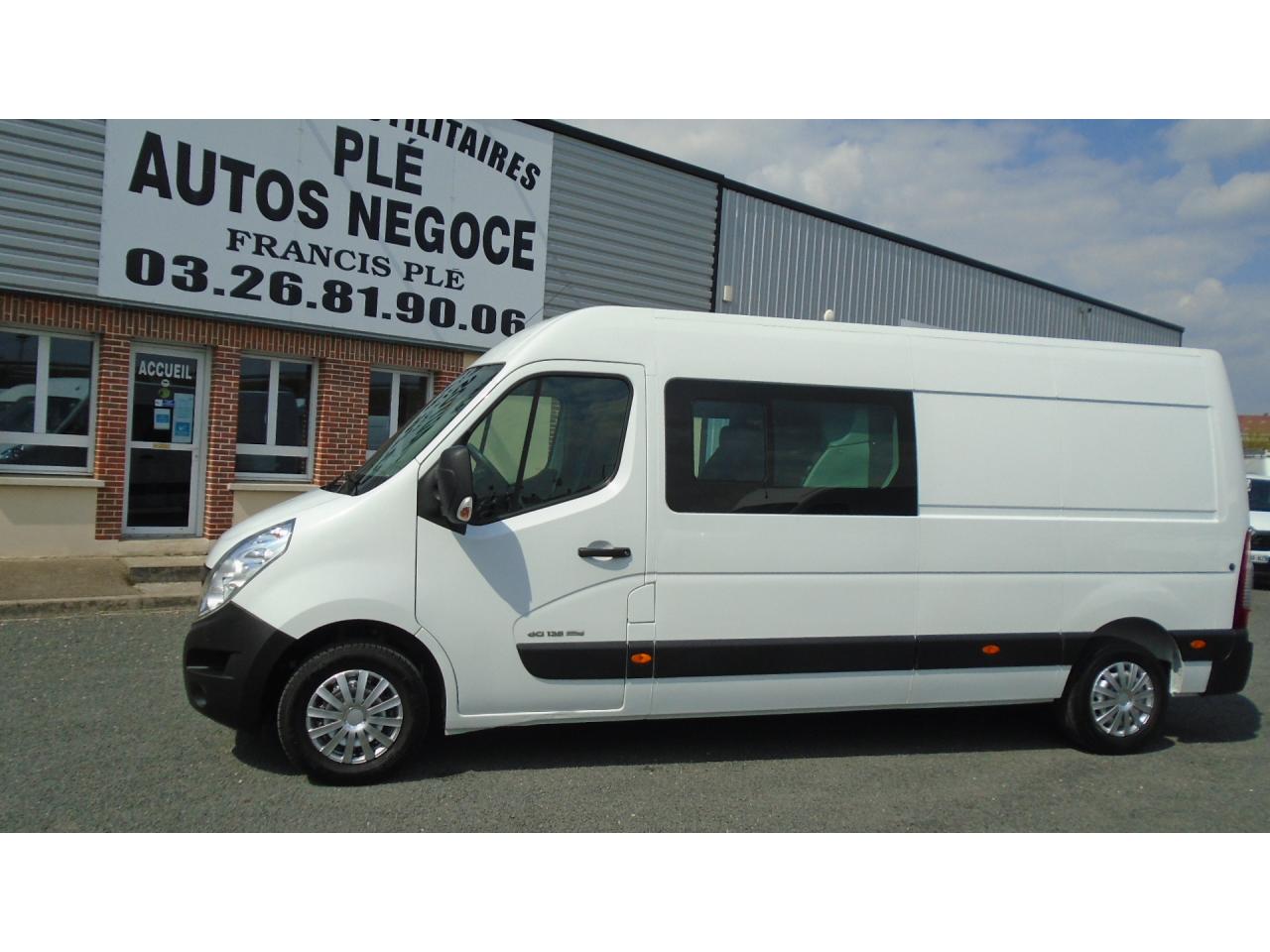 RENAULT-MASTER-L3H2 130 DCI CABINE APPROFONDIE 7 PLACES
