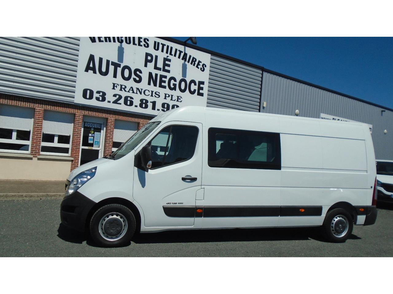 RENAULT-MASTER-L3H2 DCI 145 3T5 CABINE APPROFONDIE 7 PLACES