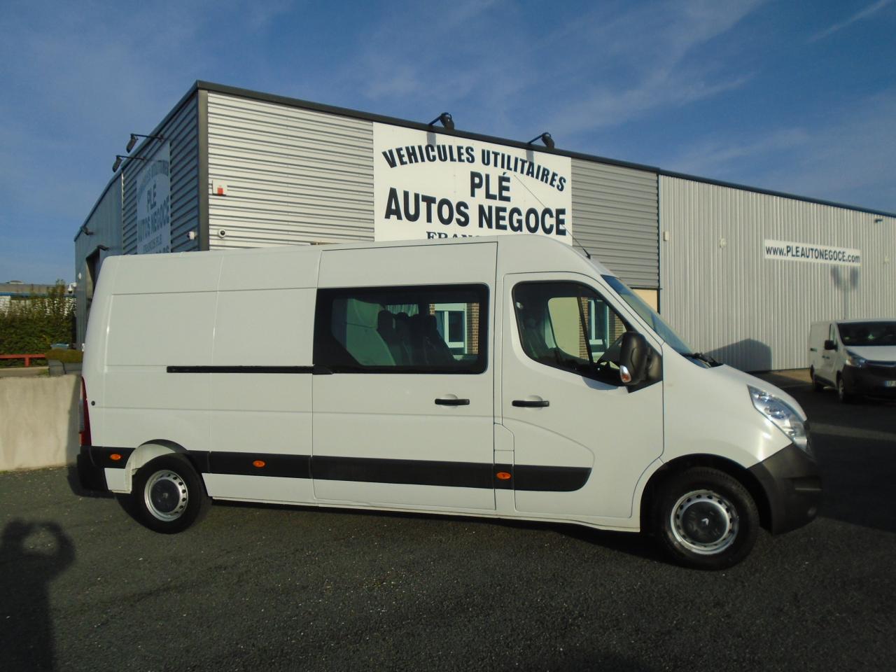 RENAULT-MASTER-MASTER DCI 125 L3H2 CABINE APPROFONDIE 7 PLACES