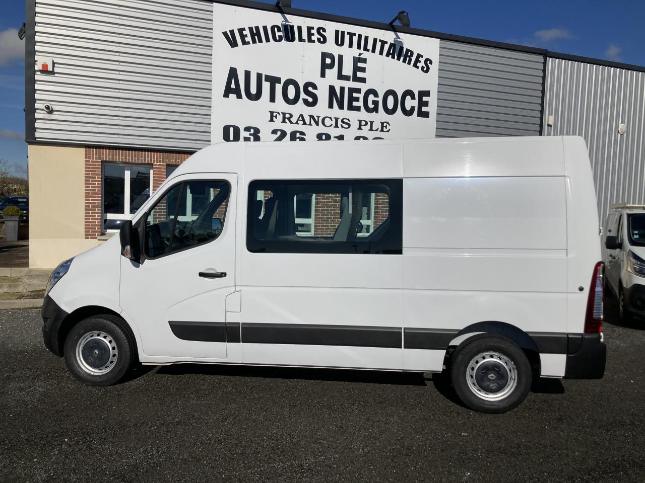 RENAULT-MASTER-MASTER L2H2 GRAND CONFORT 130 DCI CABINE APPROFONDIE 7 PLACES REPLIABLE 
