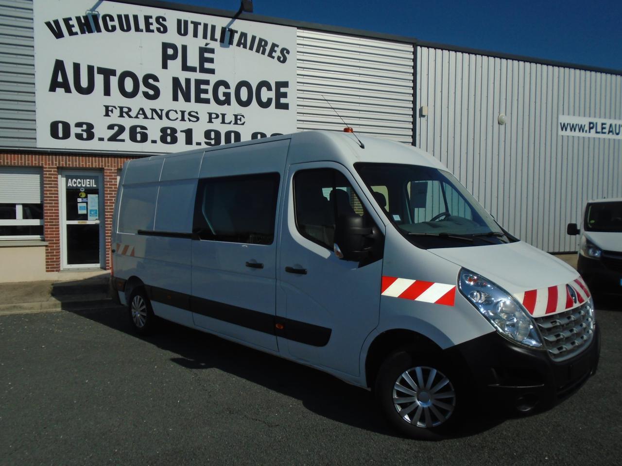 RENAULT-MASTER-MASTER L3H2 125 DCI CABINE APPROFONDIE 7 PLACES